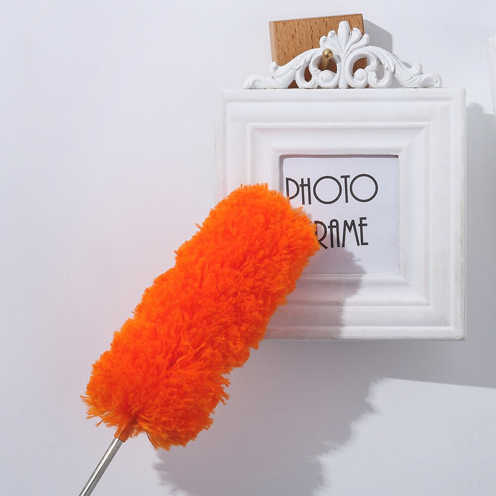 25# Adjustable Stretch Extend Microfiber Duster Dust Cleaner Dusting Brush Clean Up Table Car Dust Anti-Static Cleaning Brush