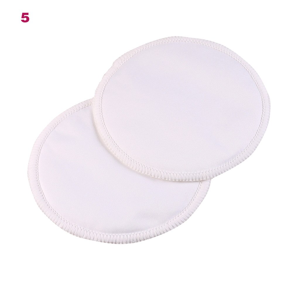 10 Stuks Mom Bamboe Borst Verpleging Pad Waterdicht Wasbare Feeding Herbruikbare 3 Lagen Dikke Pads Yjs: 5