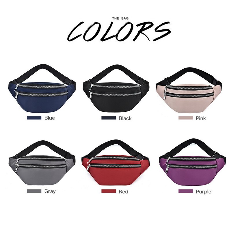 sac banane pour femmes imperméable à l'eau taille sacs dames Bum sac voyage bandoulière poitrine sacs unisexe hanche sac