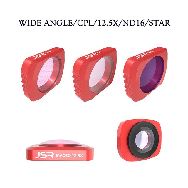 Objectif Super grand Angle dans les accessoires de cardan pour poche DJI 2/Osmo poche CPL 12.5X étoile ND16 filtre de caméra grand Angle: Glod