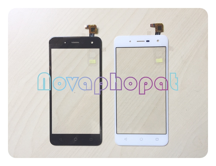 Novaphopat Black sensor Touchscreen For BQ BQ-5057 Strike 2 BQ 5057 Touch Screen Digitizer Screen touchpad Replacement