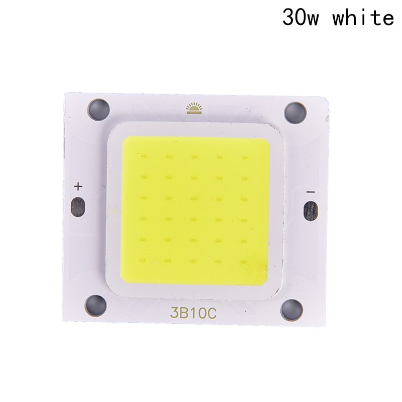 Cob led chip led matrix til spotlight diode led lys projektørlampe kilde 4.6cm x 4cm: 30w hvide