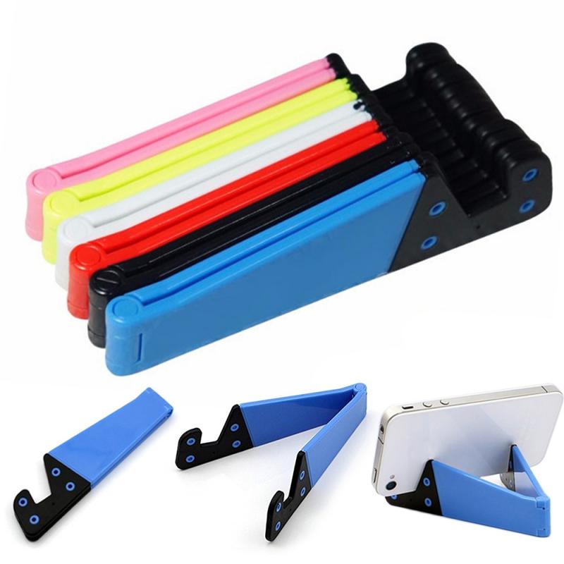 Telefoon Houder V-Vormige Tablet Stand Universal Opvouwbaar Mobiele Smartphone Holder Stand Voor Iphone 12 Samsung Draagbare Beugel