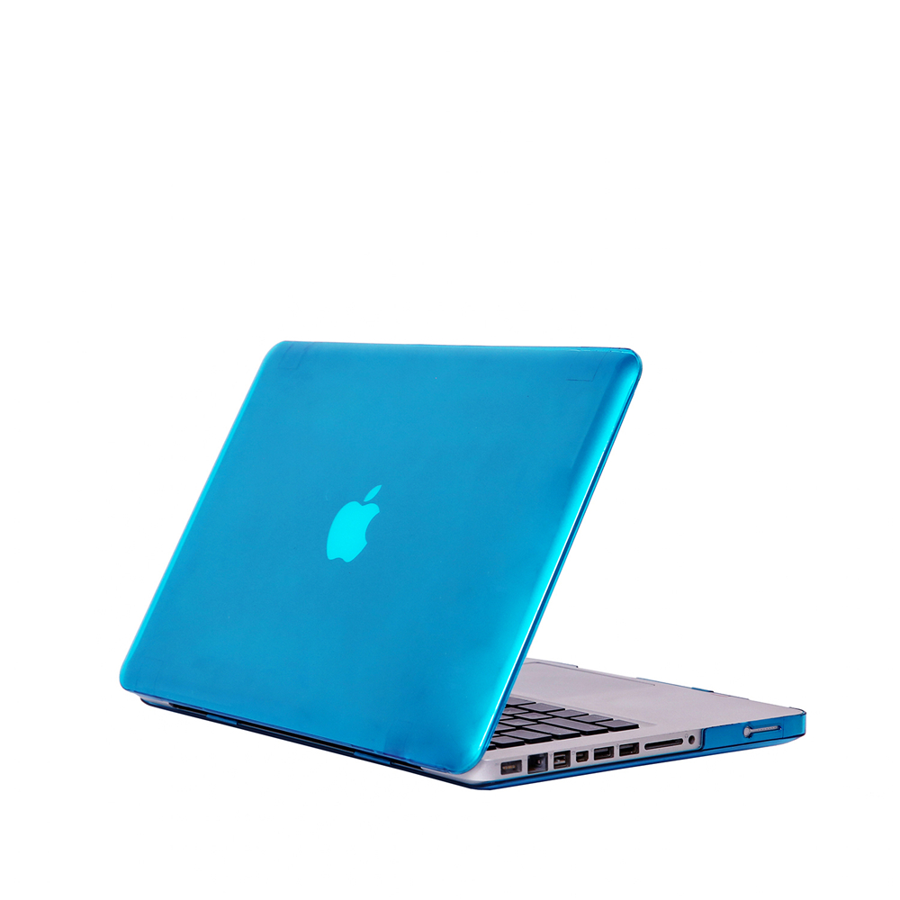 A1278 A1286 funda protectora para portátil para MacBook Pro 13,3/15,4 pulgadas funda de cristal: 13 pulgadas / Azul cielo