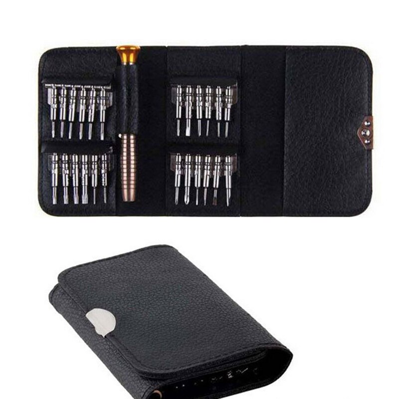 Schroevendraaier Set Precisie Mini Magnetische Schroevendraaier Bits Kit Telefoon Mobiele Ipad Camera Onderhoud Tool Reparatie