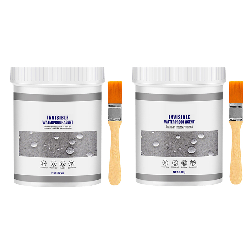 300/600/900/1200G Waterdichte Coating Afdichtmiddel Transparante Lijm Met Borstel Onzichtbaar Anti-Lek Dak Reparatie Gebroken Middel Gereedschap