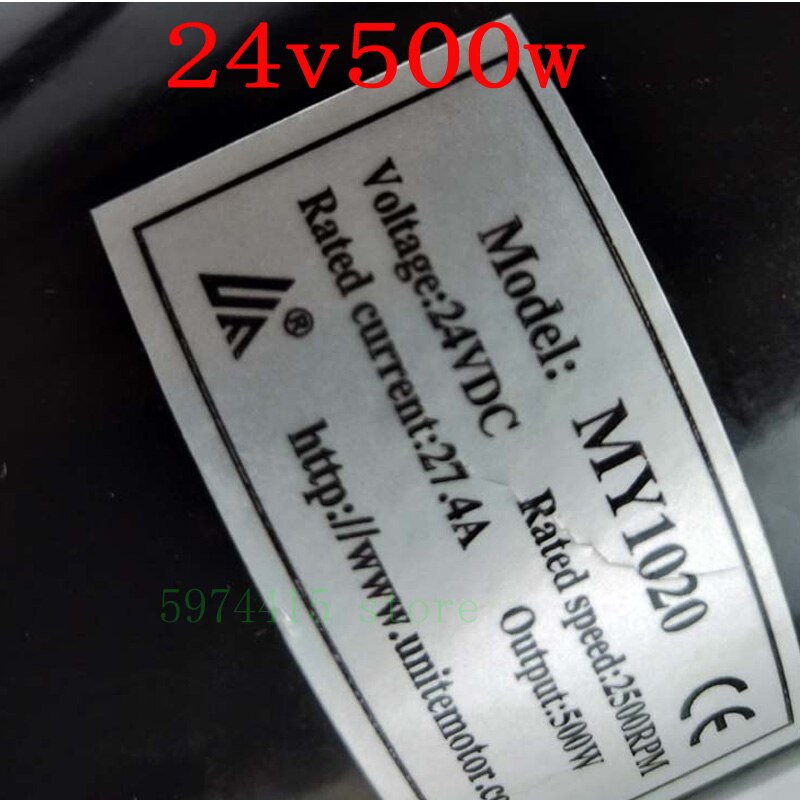 500W DC Motor 24V Electric Brushed Motor with Bracket for DIY Electric Scooter Bike 2500rpm Electric Motor