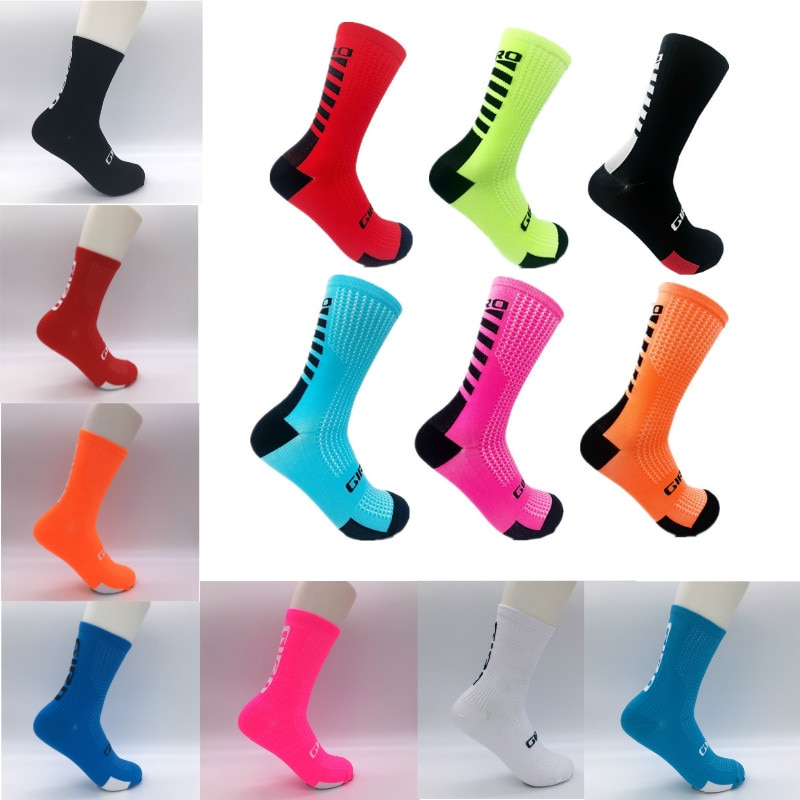 Cycling socks Men Women Coolmax Cycling Socks Breathable Basketball Running Football Socks