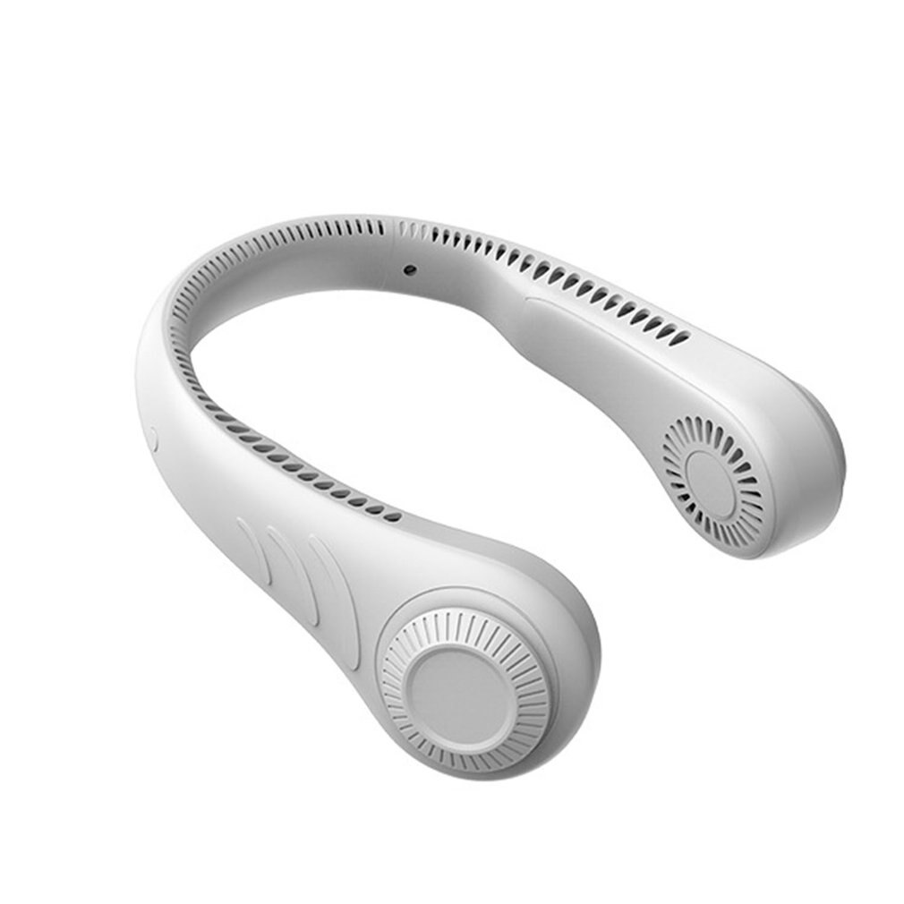 Draagbare Opknoping Hals Ventilator Bladeless Ventilator Persoonlijke Wearable Nekband Bladloze Ventilator Usb Oplaadbare Fan Mini Ketting Fan