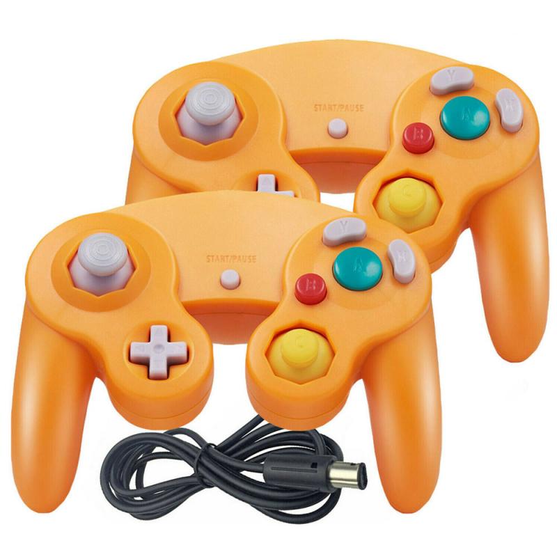 For Gamecube For NGC Controller GC Port PC USB Wired Gamepad Joypad Joystick For Nintendo For MAC Computer Game Accessory