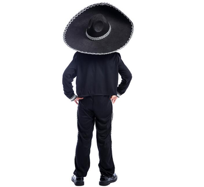 Costume de Festival et de fête pour garçons, tenue de Mariachi Amigo, danseuse pour enfants