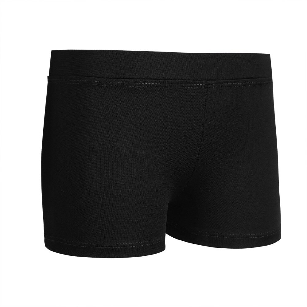 IIXPIN Girls Boy-cut Shorts Low Rise Activewear Dance Shorts for Yoga Sports Workout Gym Ballet Dance Costumes Leotard Ballet