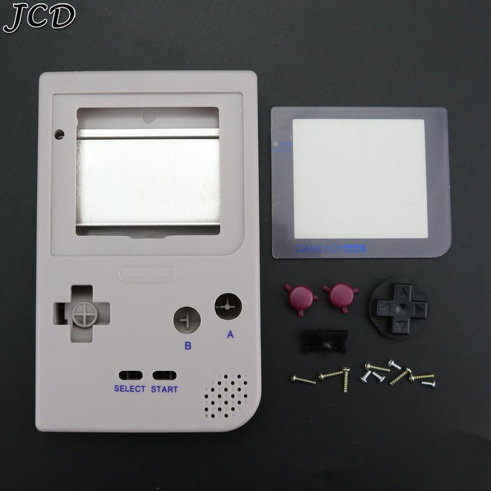 JCD carcasa Shell con botones kit de reemplazo para GBP de plástico funda completa para Gameboy de bolsillo consola de juego: R