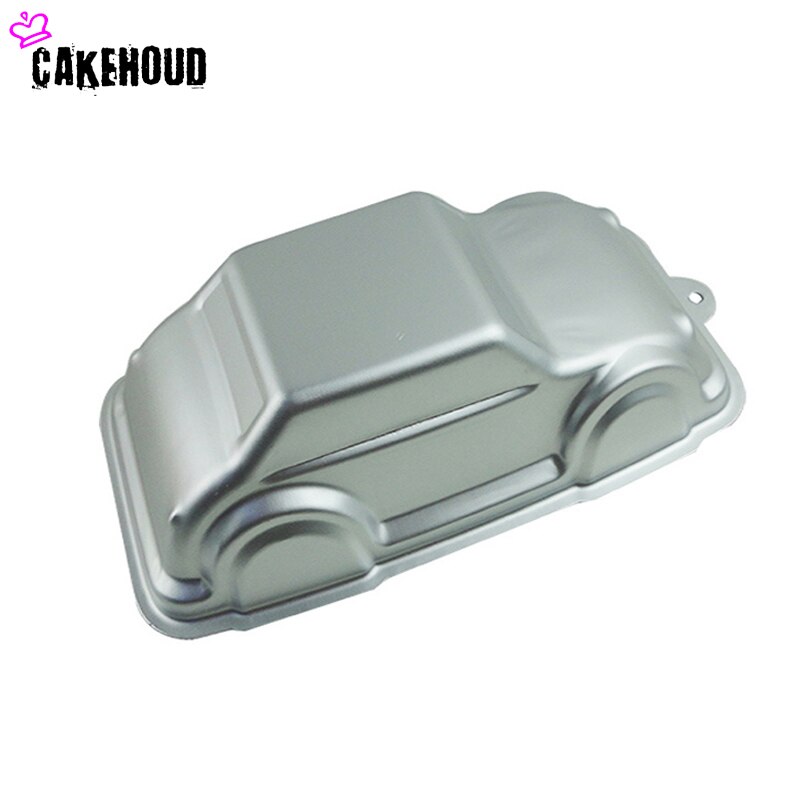 CAKEHOUD 3D Auto Car Cake Mold Aluminum Alloy Car Shape Cake Baking Pan Cake Decorating Kitchen Fondant Mould