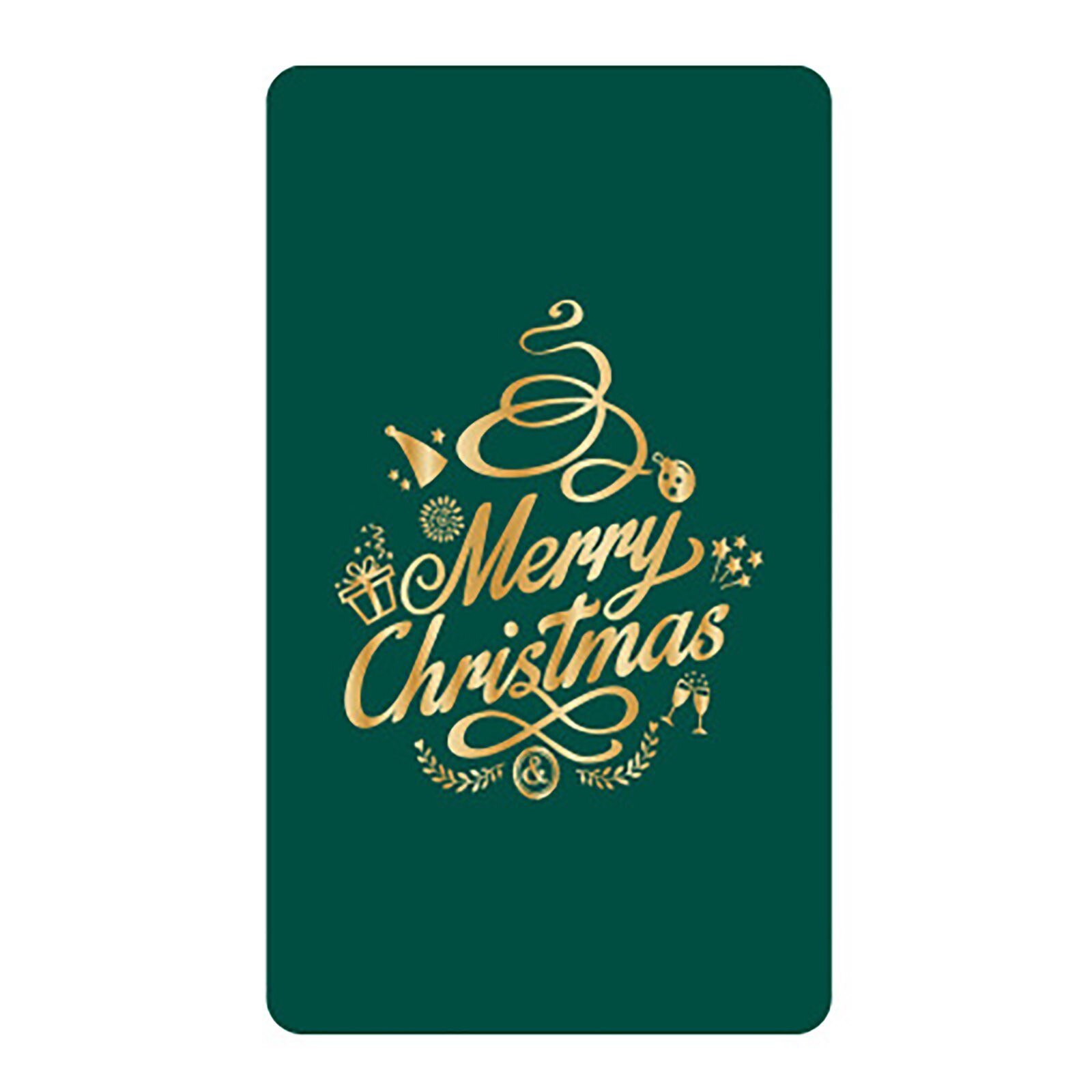 Christmas Thank You Card DIY Blessing Message Card Universal Card Christmas greeting card winietki slubne: A