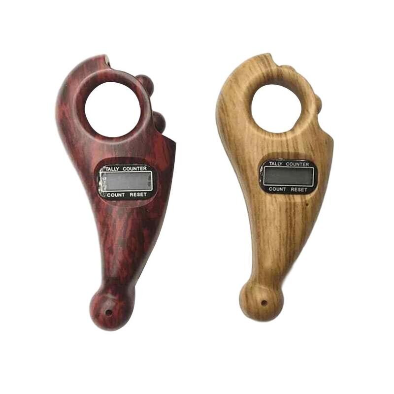 Genaue Dekompression Spielzeug Mit Quaste Buddha Perlen Zähler Hand übereinstimmen Einfach zurücksetzen ABS Buddha Perlen Zähler LCD Digital