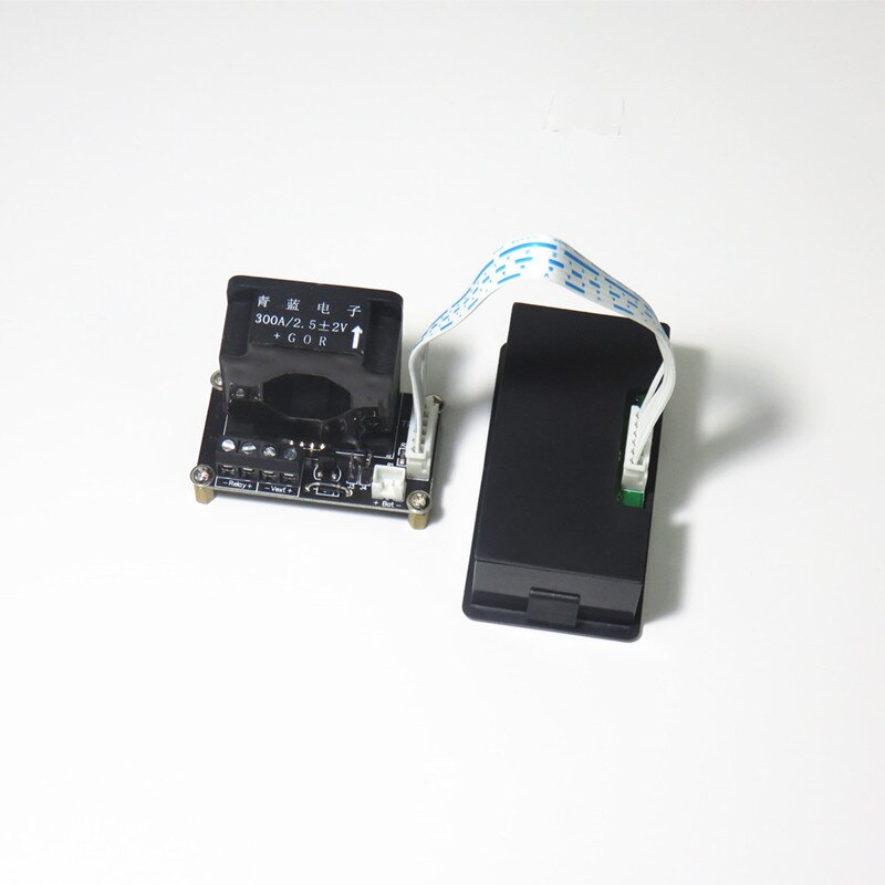 Vac 9010h 0-90v 50a-500a spannungs- und strommessgerät mit /1.8in lcd-displays und bidirektionalem hall-sensor