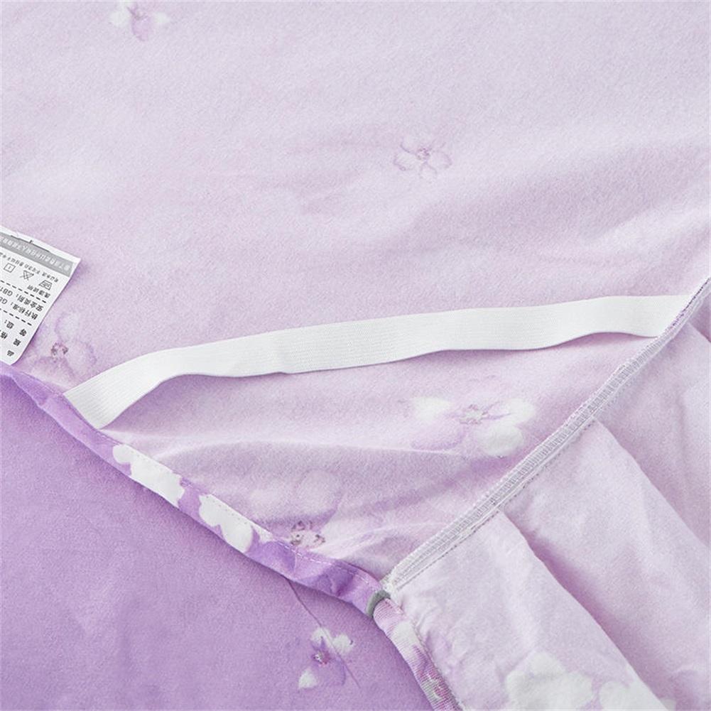 3pcs Floral Fitted Sheet Cover Bed Skirt Solid Bed Cover Sheets Cotton Quilted Lace Bedspread Lace Bed Sheet 150x200cm