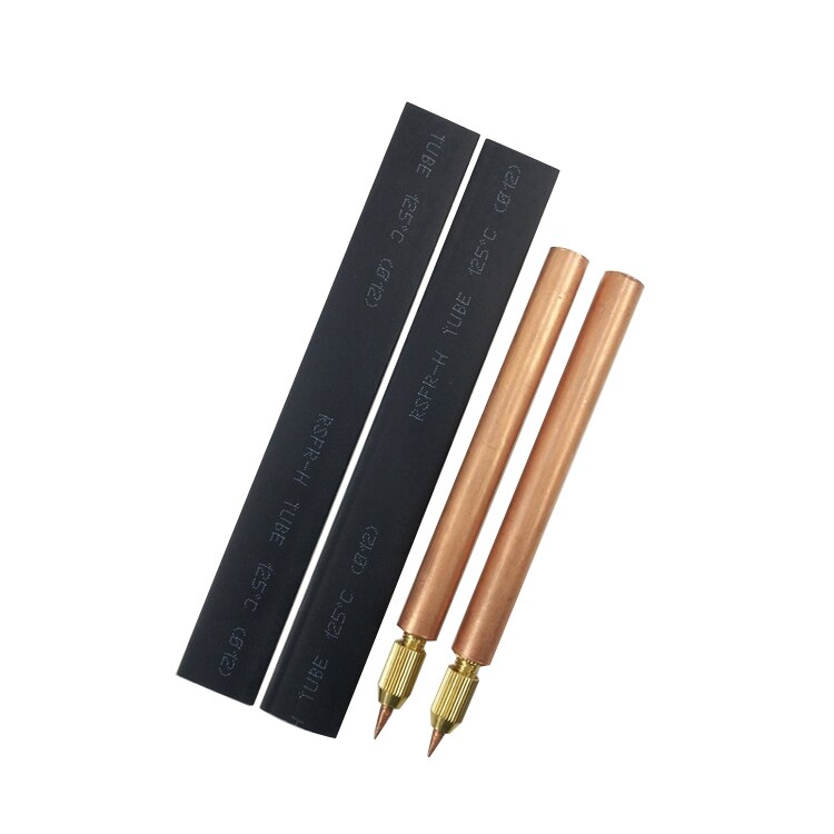16/25 square copper spot welding pen 18650 battery pack handheld spot welding machine DIY accessories welding pen welding needle: 25  pen and pin