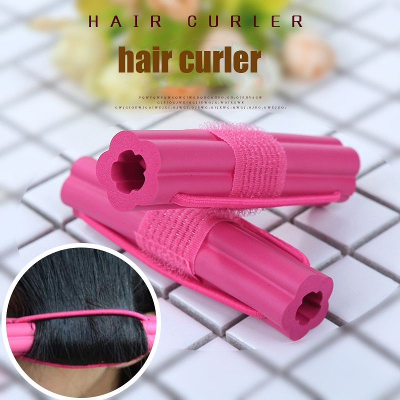 1/6 Pcs Haar Krultang Spons Rollers Curling Krullen Golvend Diy Styling Tool Voor Vrouwen WH998