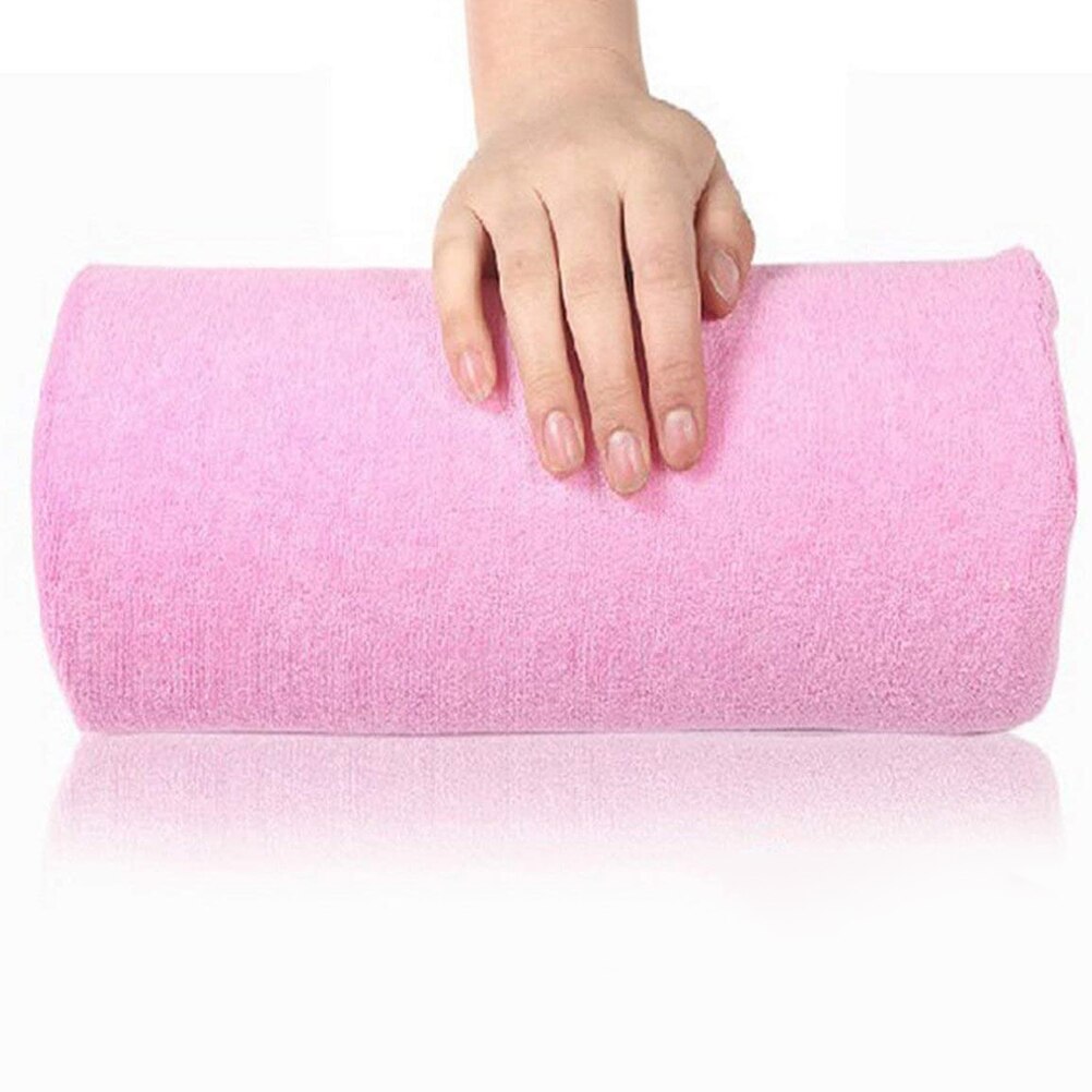 Almohada de esponja para manicura, cojín de soporte de manos, almohadilla de muñeca lavable extraíble, equipo de manicura práctico para arte de uñas
