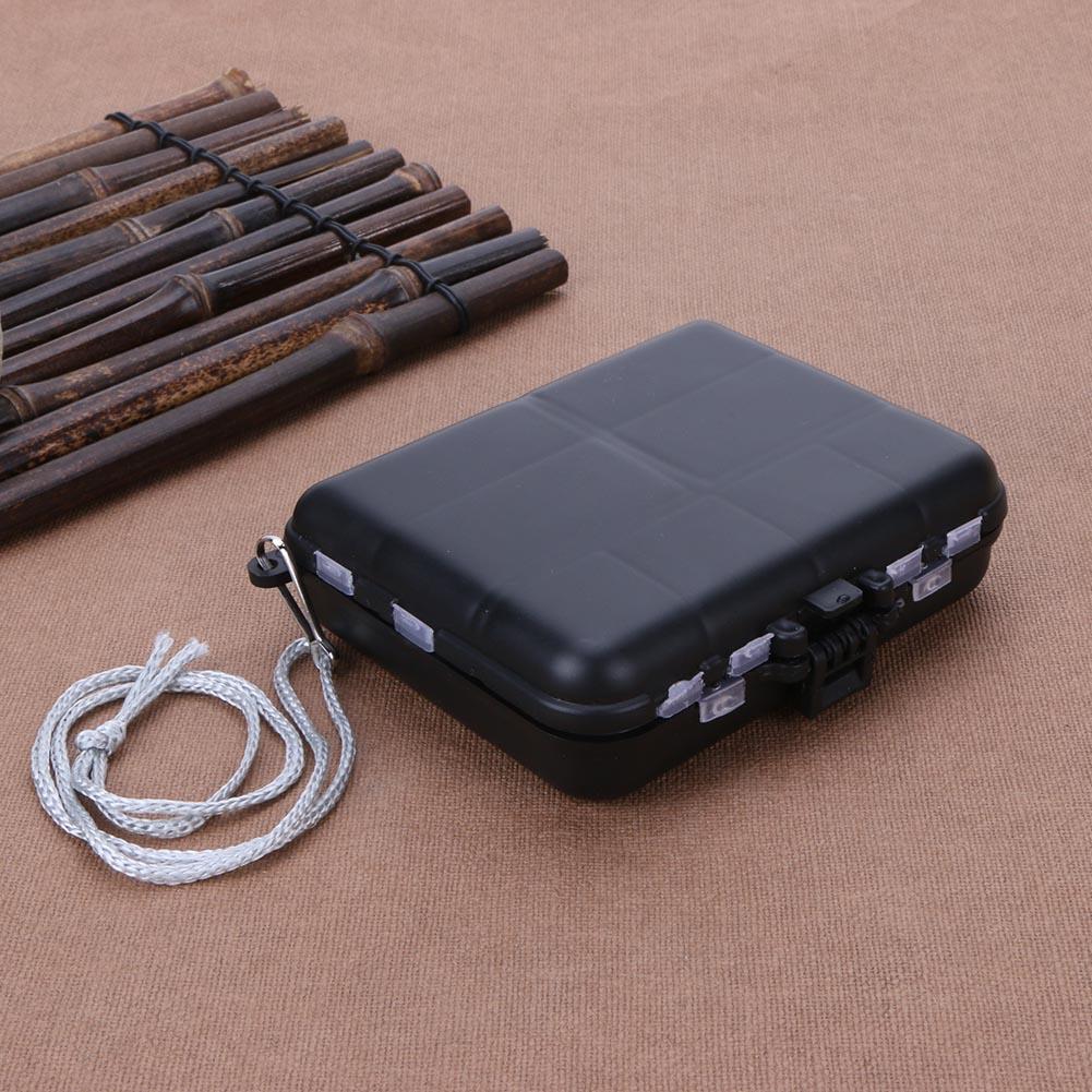 1PC Pill Case Storage Box Fishing Lure Bait Tackle Protable Waterproof Storage Box Case With 26 Compartments