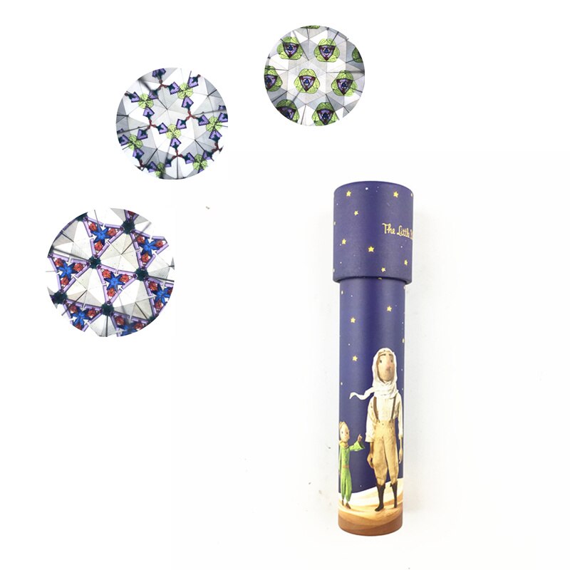 20 cm die kleine Prinz Rotierenden Kaleidoscopes Rotation Einstellbar Phantasie Farbige Welt Baby Spielzeug Kinder Autismus Kid