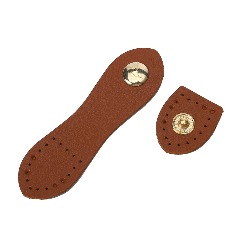 9cm Leather Bag Buckle Handmade Buttons Wallet Hasp Clasp Buckle Card Pack Buckle for DIY Handbag Accessories: 3/8" / Gold