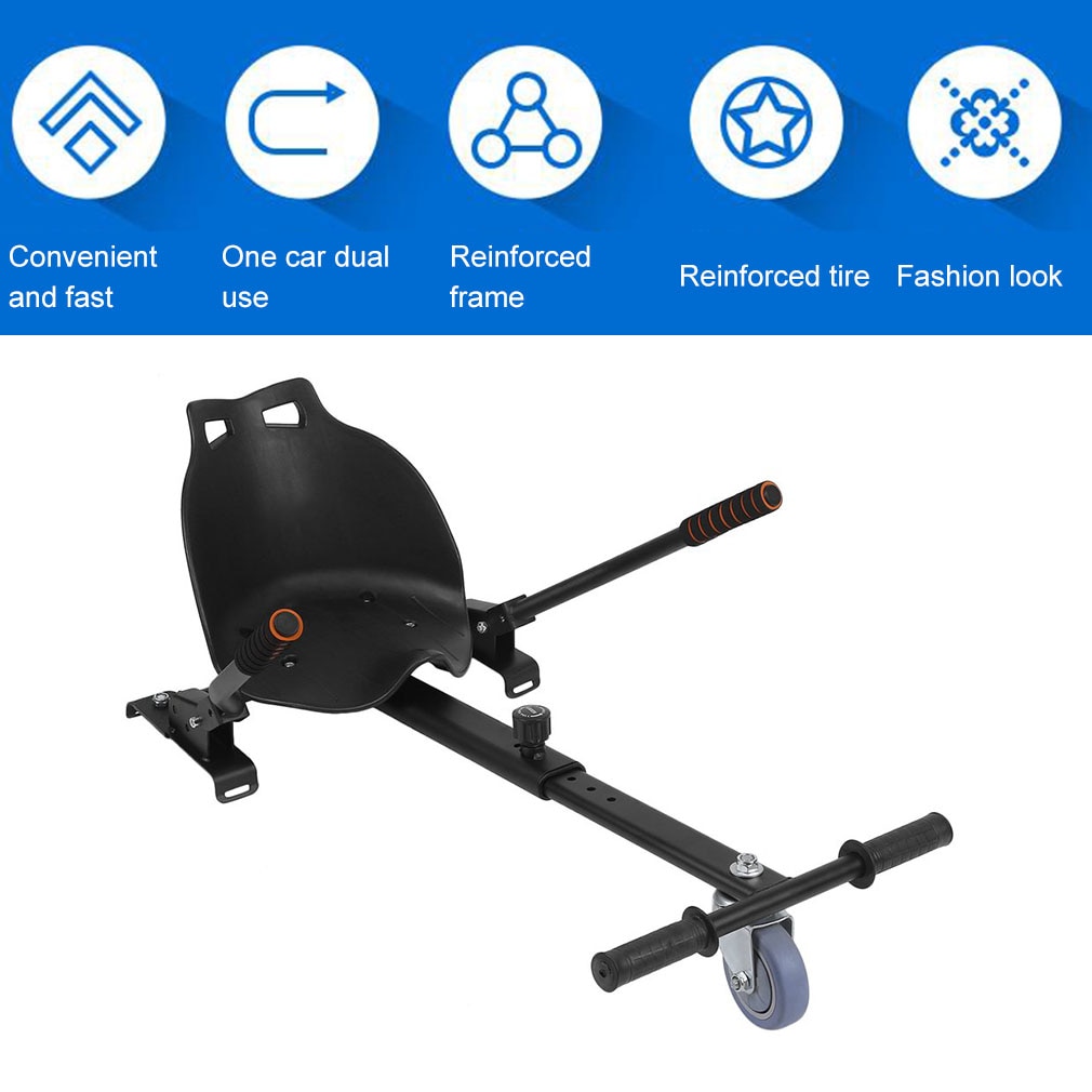 tres volante Go Kart asiento ajustable HoverKart para Swegway accesorios de aeropatín Scooter Eléctrico para adultos niños