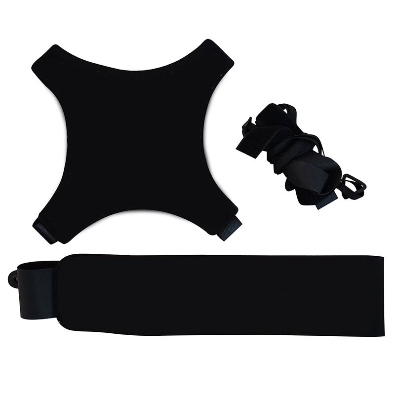 Football training belt, football sports aid equipment 5 adjustable football ball solo kick practice belt 4 fits football ball size e 3