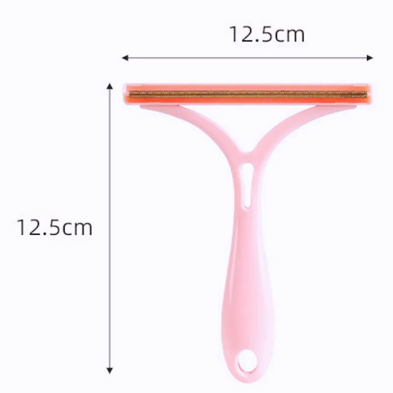 Hondenborstel Dierenhaarverwijderaar Siliconen Kattenborstel Dubbelzijdig Hondenborstels Dierenverzorging Kattenhaar Schraper Kammen Honden Wolverzamelaar: Rood