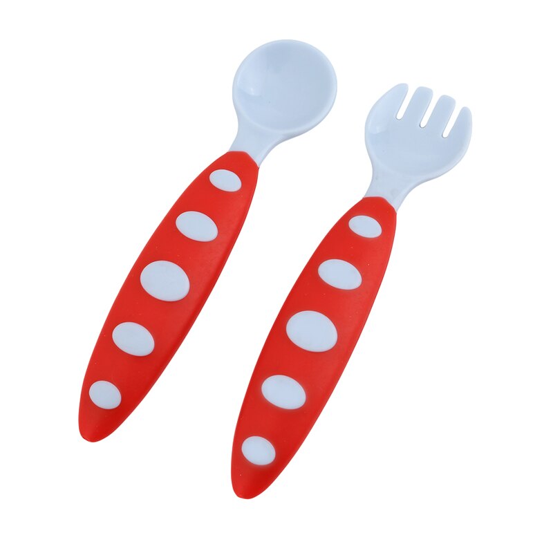 Baby Spoons Tableware Infant Children Soft Soup Fork Cochleare Baby Spoon Kitchen Utensils Kid Feeding Infant Spoon + Retail Box: Gray