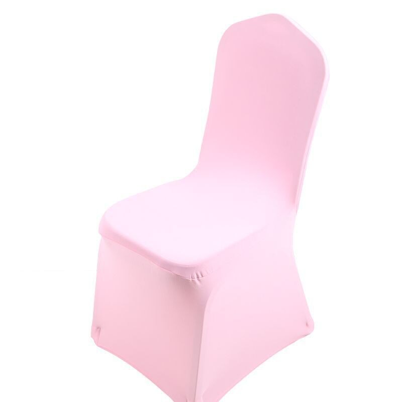 Housse de chaise élastique de couleur unie, pour Banquet, mariage, hôtel, maison, décor de maison: 12
