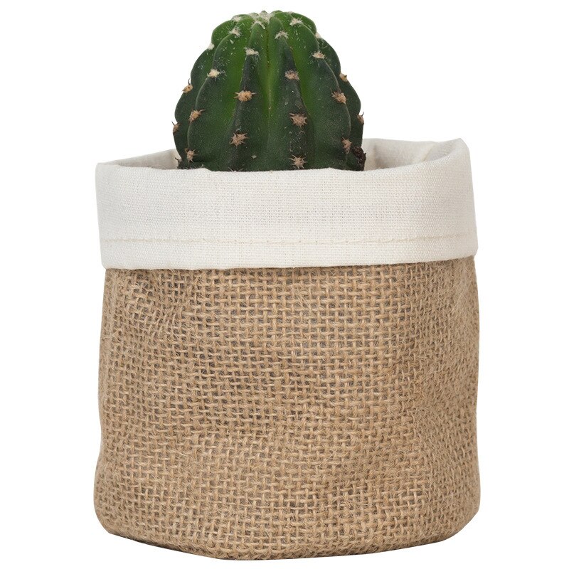 Sac de rangement en papier Kraft, boîte de rangement de pots de fleurs, sacs de fruits et légumes, sac de plantes de bureau, sac de rangement de cosmétiques, porte-stylo ins