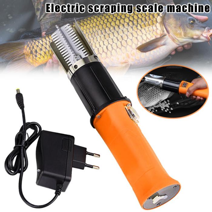 1 Pcs Electric Fish Scaler Fishing Scalers Clean Remover Cleaner Descaler Waterproof GHS99