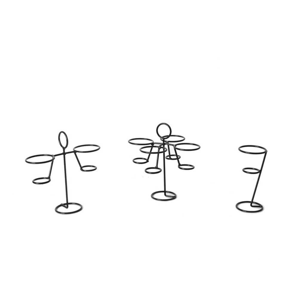 Home Ice Cream Stand Desktop Shop Iron Structure Display Holder Flower Restaurant Wedding Birthday Practical Decorative