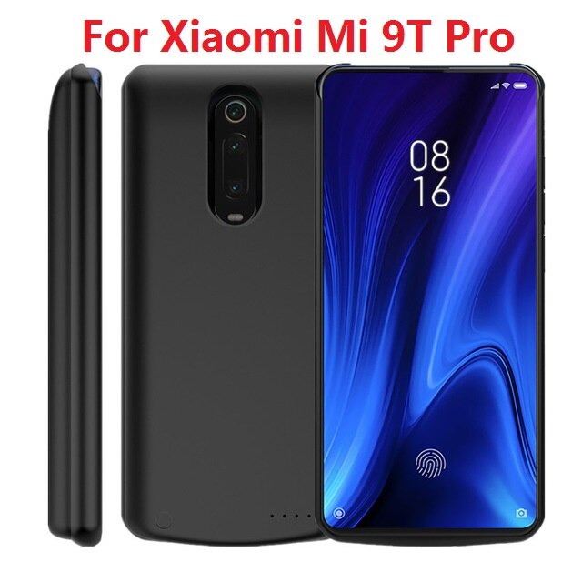 Pour Xiao mi mi 9T mi 9T Pro chargeur de batterie boîtier 6500mAh chargeur de batterie de secours pour Xiao mi rouge mi k20 K20 Pro boîtier de batterie: For Xiaomi Mi 9T Pro