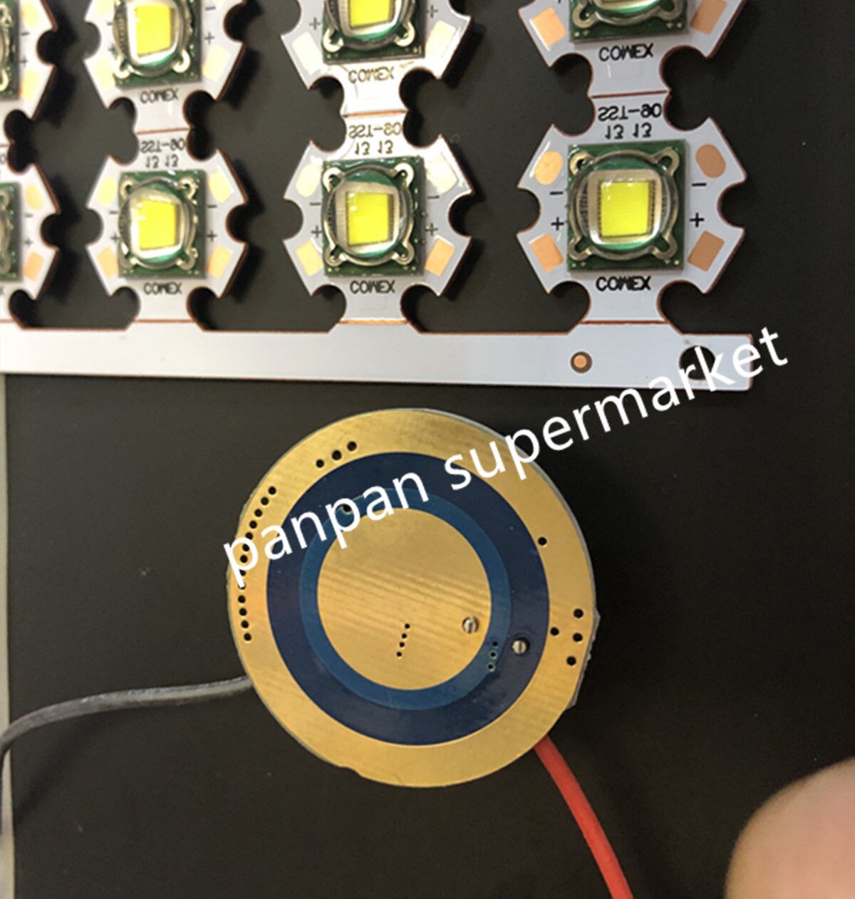 SST-90 30W LED Emitter 2250LM White 6500K Module PCB 20mm Copper +SST-90 driver