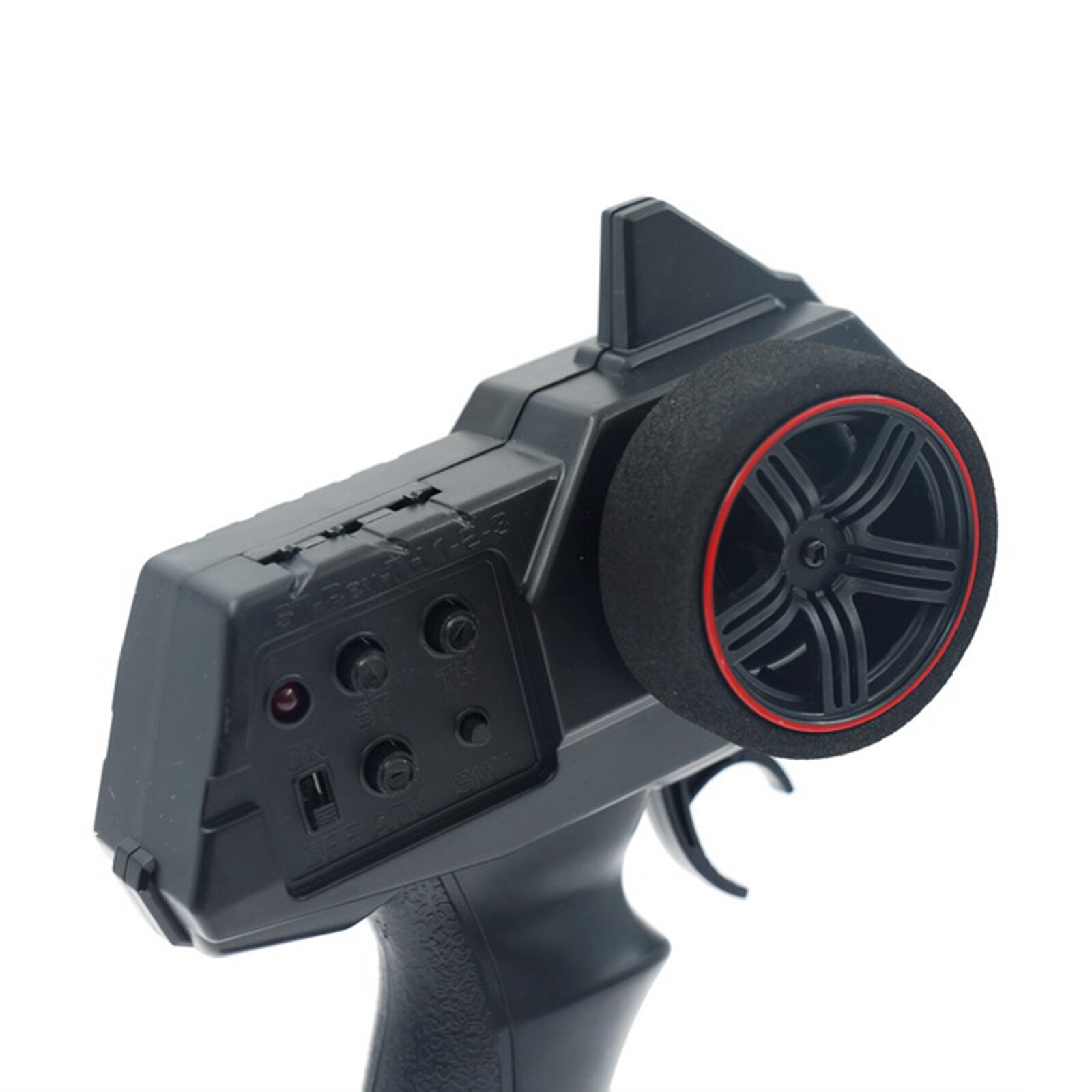 AX7S 2.4G 3CH RC Transmitter w/ Receiver Set LED Display for RC Car Vehicles Boat Tank