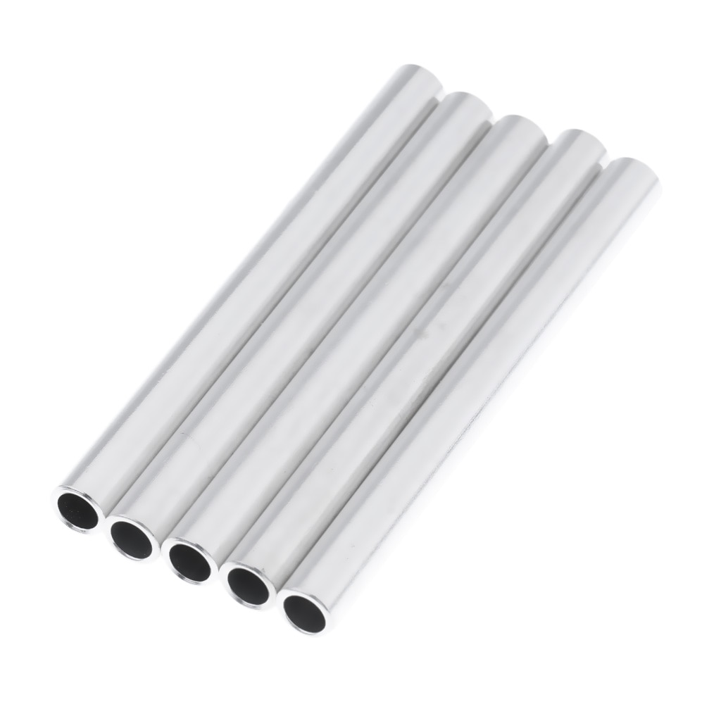 Magideal 5 Stuks Lichtgewicht Aluminium Tentstok Reparatie Spalk Accessoires Voor Outdoor Camping Wandelen Travell Accessoires