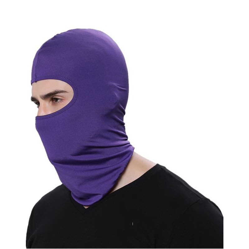 Cagoule de protection faciale en Lycra, chapeau, casquette de vélo, moto, cyclisme, couverture complète, été, respirant, Ultra soleil, protection UV: Color 4