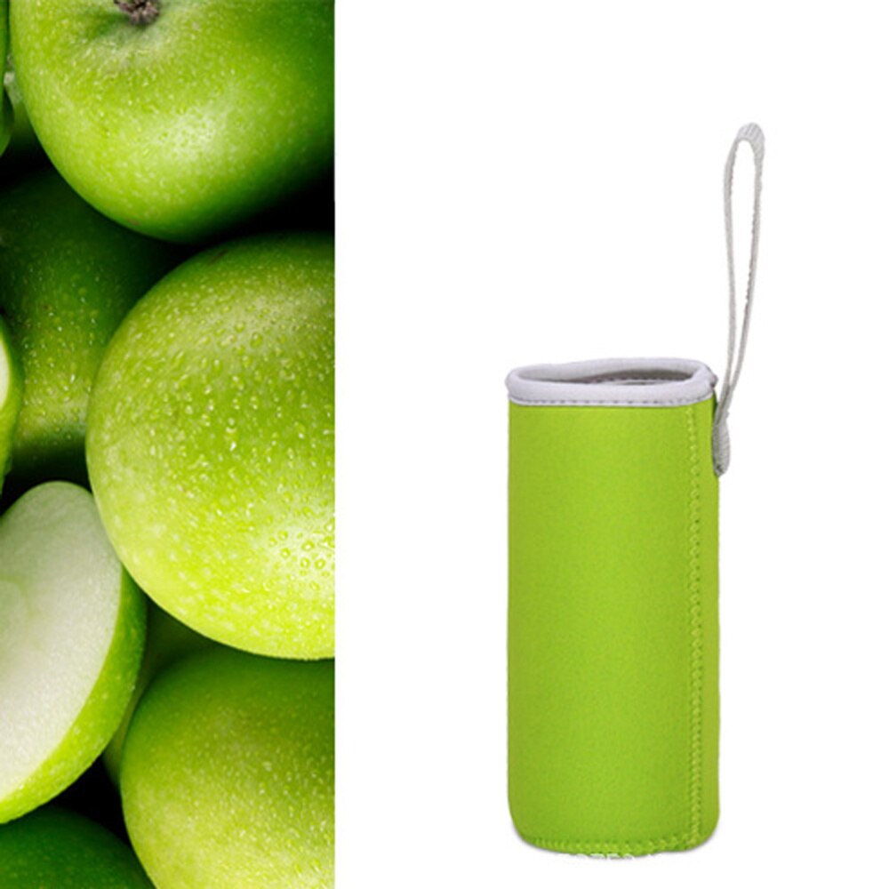 550ML Water Bottle Carrier Bag Pouch Cover Insulated Water Bottle Holder Cup Sets Great for Stainless Steel Glass or Siz