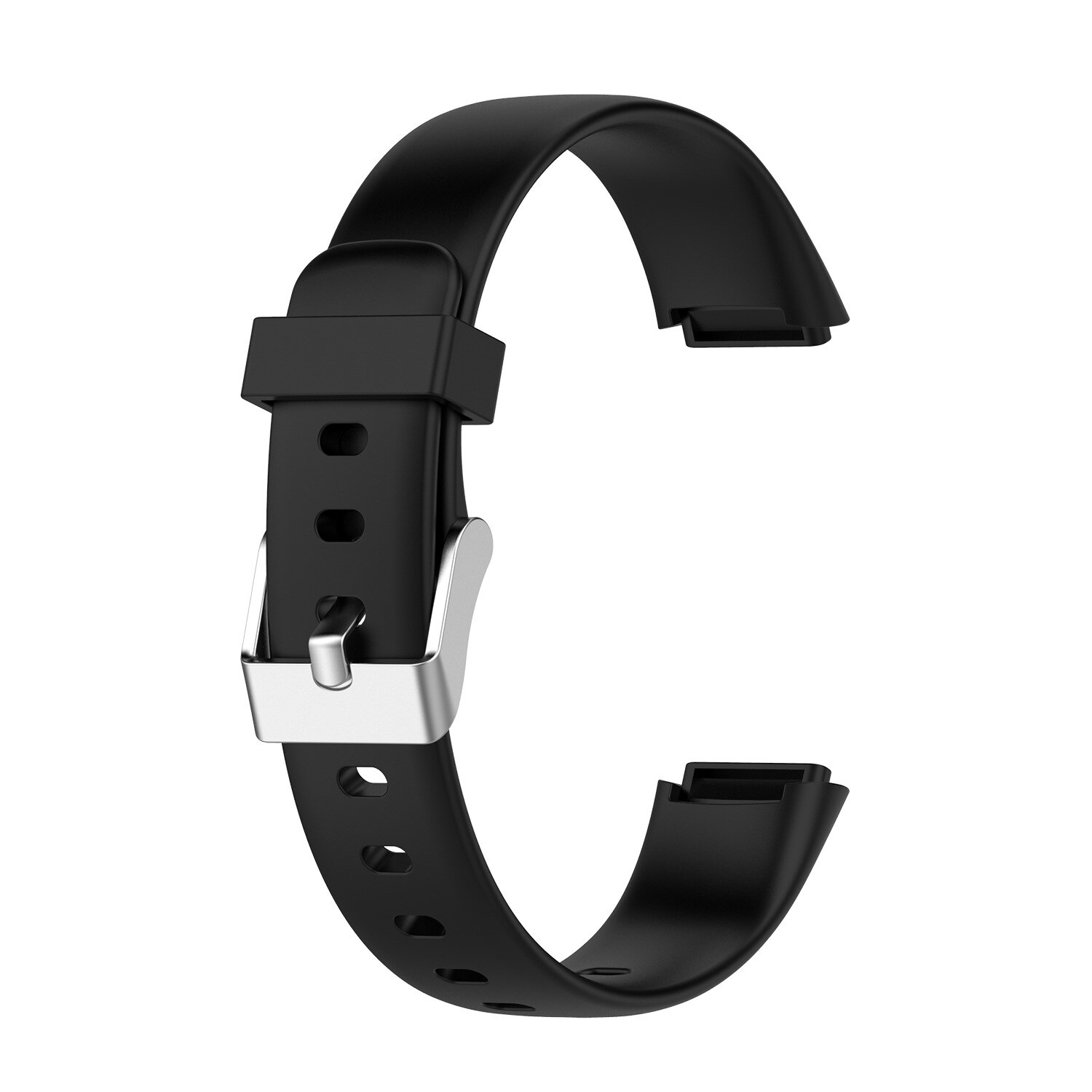 Bracelet de Luxe en Silicone souple pour Fitbit, accessoires pour montre connectée