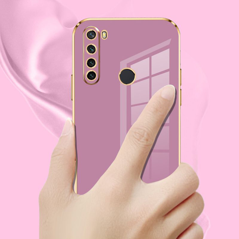 Para Realme 5i funda Realme 5 funda de teléfono Realme 5S Realme 6i Realme 6 6s revestimiento cuadrado de lujo cubierta trasera a prueba de golpes