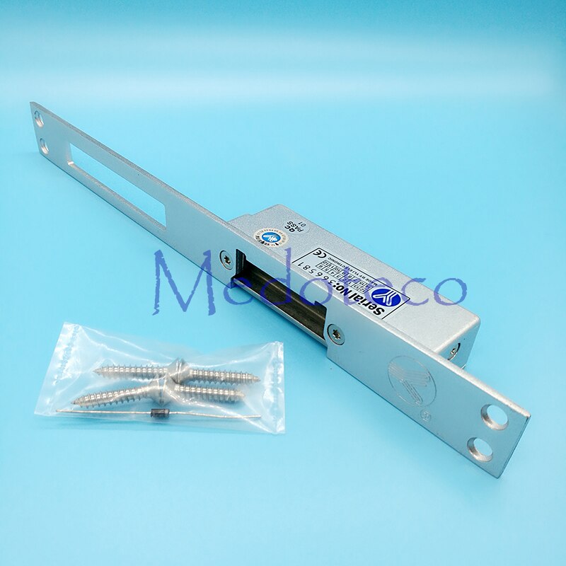 Access Control Electric Strike Lock NO Long-type Electric Strike yli YS132NO Fail Secure Strike Lock