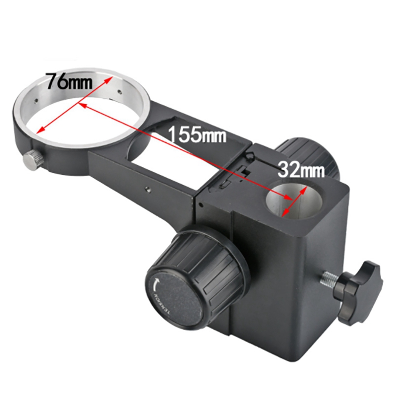 76mm Diameter Adjustable Zoom Stereo Microscopes Focusing Holder Focusing Bracket for Microscope 32mm