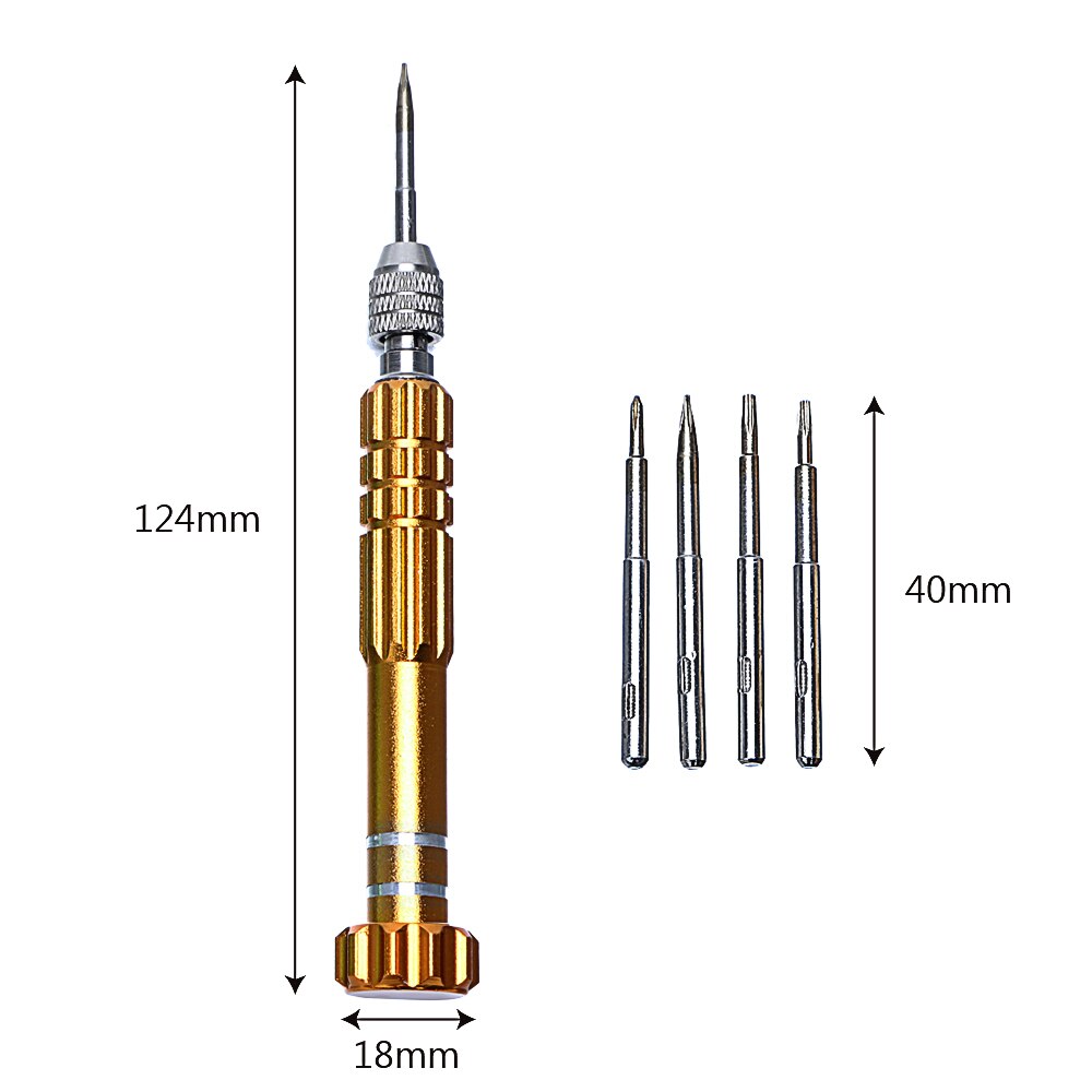DIYWORK 5 in 1 Pen Style Mobile Phone Repair Tool Kit DIY Mobile Phone Accessories Screwdrivers Cell Phone Opening Tools Set