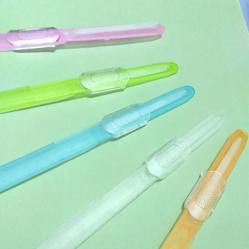 5Pcs/Lot 2 Holes Document Paper Fasteners Plastic Binding Binder Rings Two-Piece Paper Fastener Office Equipment Accessories