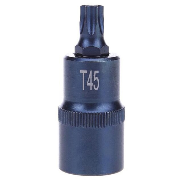 Torx Screwdriver Bit T30,T40, T45, T50 ,T55 ,T60, T70 Sockets Set Drill Adapter Impact Screwdriver Bit Hand Tools For Mechanics: T45