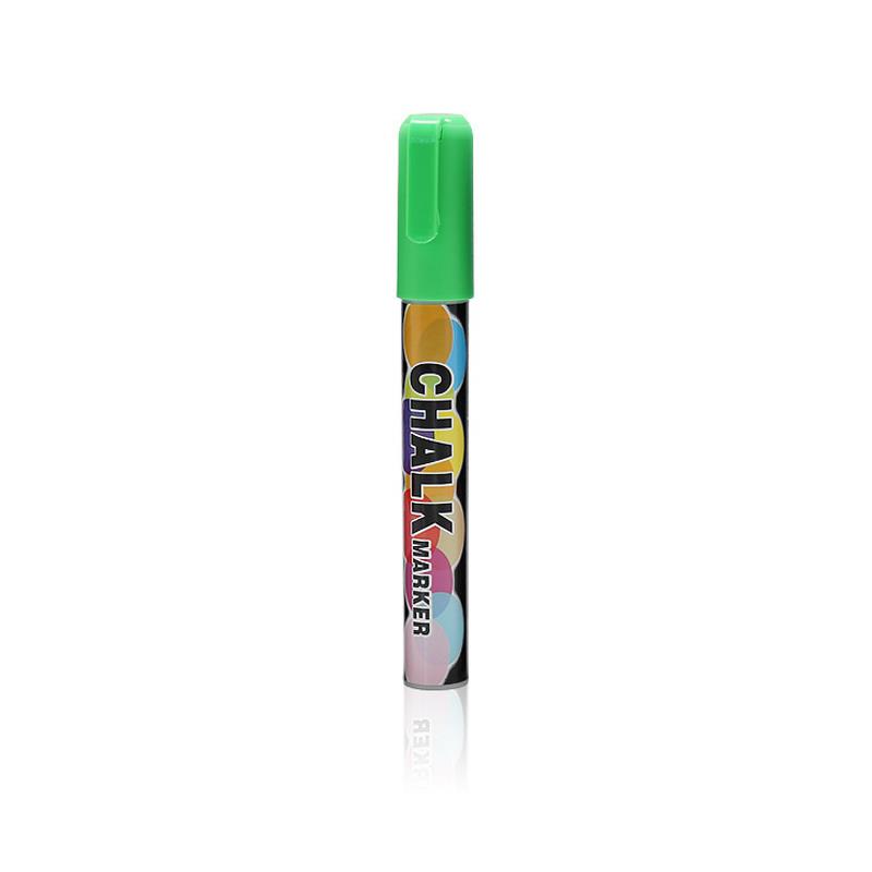 Stylos marqueurs à craie liquide effaçables, tableau d'écriture LED multicolore, fenêtre en verre, marqueur d'art, peinture pour enfants, tableau noir: vert clair